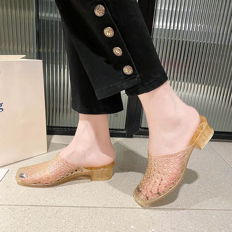 Picture of Crystal High Heel Jelly Shoes