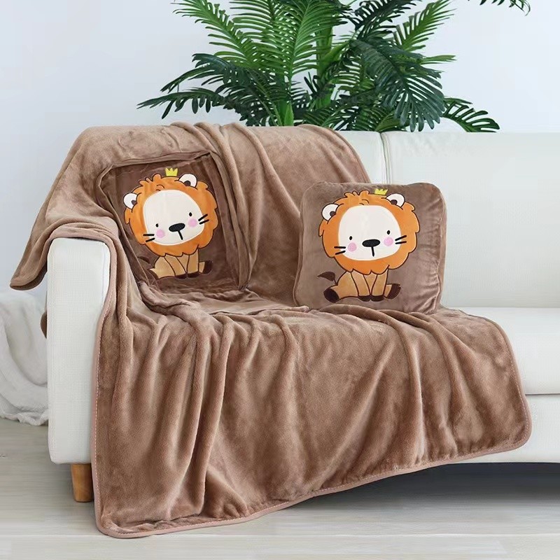 Picture of Cartoon Cushion Quilt Combo