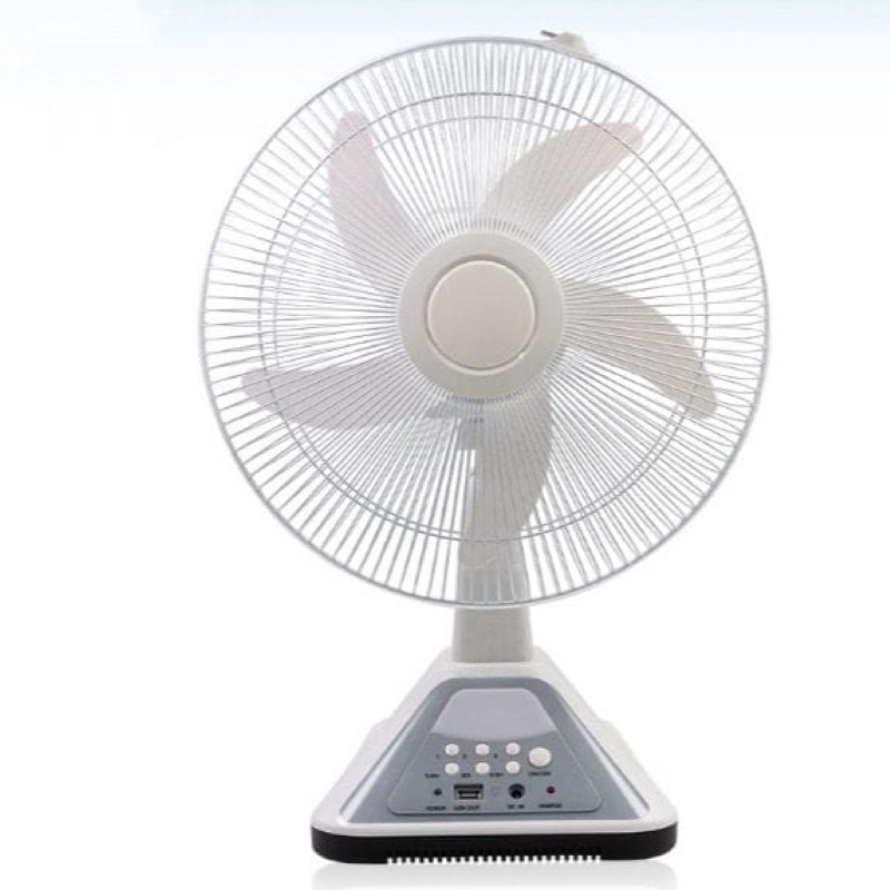 Picture of 16 Inch Charger Fan with Solar Panel