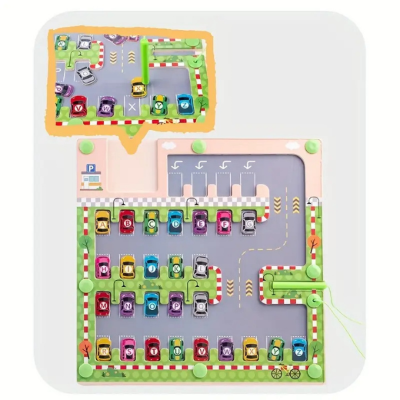 Magnetic Alphabet Maze for Pre School Kids Baby World Bangladeshonline shop bangladeshothoba.com