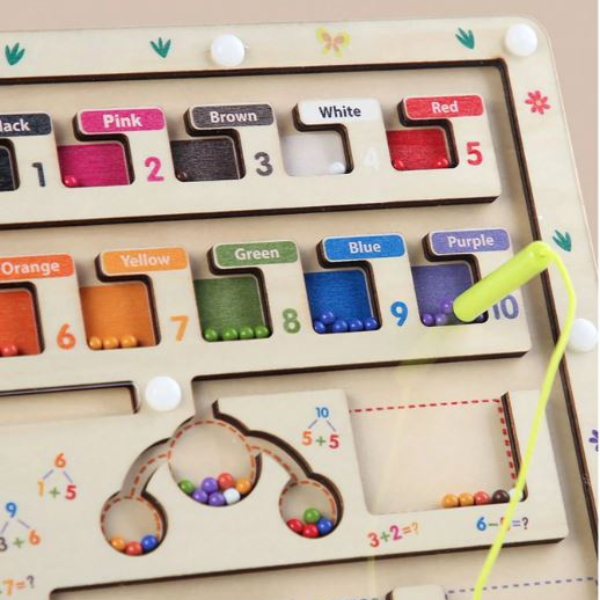 Magnetic Numeric Maze for Pre School Kids. Baby World Bangladeshonline shop bangladeshothoba.com