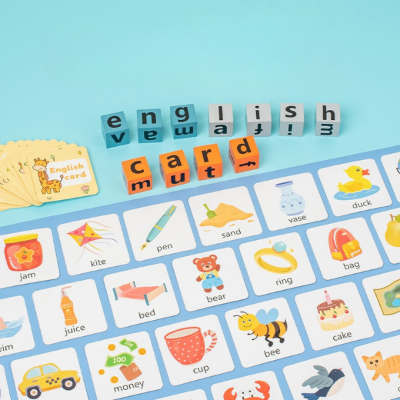 Alphabet Spelling Blocks with Bell — Wooden Learning Toy (3–6 Years) Baby World Bangladeshonline shop bangladeshothoba.com