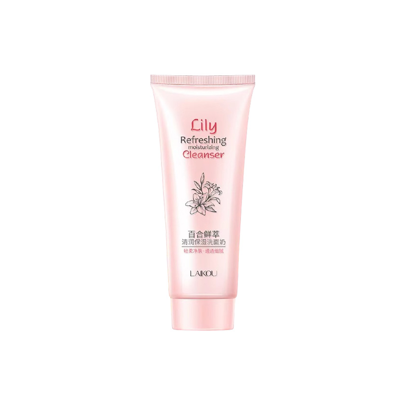 Picture of LAIKOU Lily Deep Cleansing Refreshing & Moisturizing Cleanser Face Wash- 100g