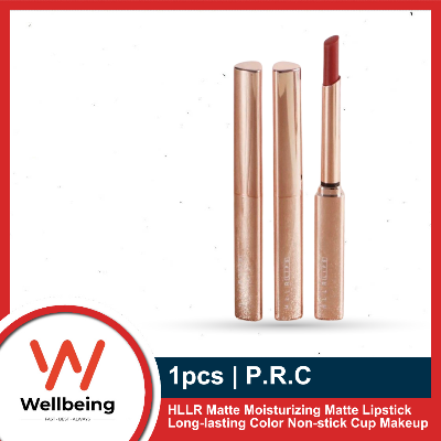 Picture of 1pcs HLLR Matte Moisturizing Matte Lipstick Long-lasting Color Non-stick Cup Makeup