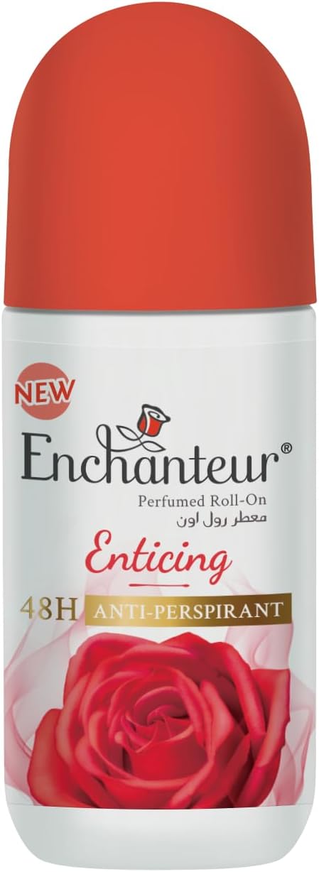 Picture of Enchanteur Enticing Anti-Perspirant Deodorant Roll-On For Women 50ml | 48-Hours Long Odour Protection| Soothing Floral French Fragrance| Quick Drying & Non-Sticky