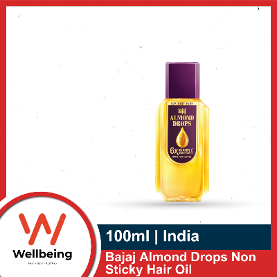 Picture of Bajaj Almond Drops Non Sticky Hair Oil 200ml / 100ml | India