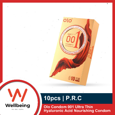 Picture of Olo Condom 001 Ultra Thin Hyaluronic Acid Nourishing Condom 10pcs