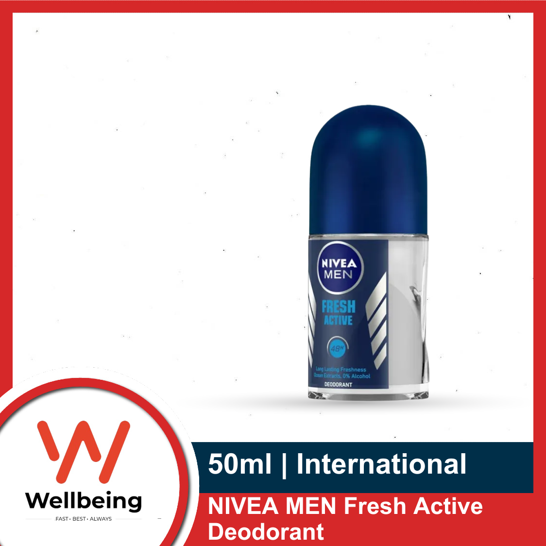 Picture of Nivea Men Fresh Active 50ml Deo Roll On 50ml