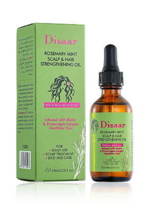 Picture of Disaar Rosemary Mint Scalp & Hair Strengthening Hair Oil 60ml