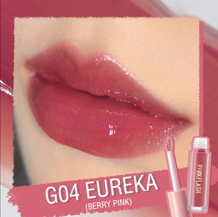Picture of PinkFlash EVER GLOSSY Moist Lip Gloss -G04 EUREKA | Pinkflash Lasting Glossy Lipgloss PFL02 1pcs 2.3gm