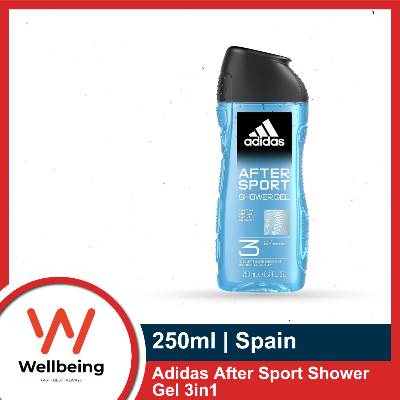 Picture of Adidas After Sport Shower Gel 3in1 250ml | Spain