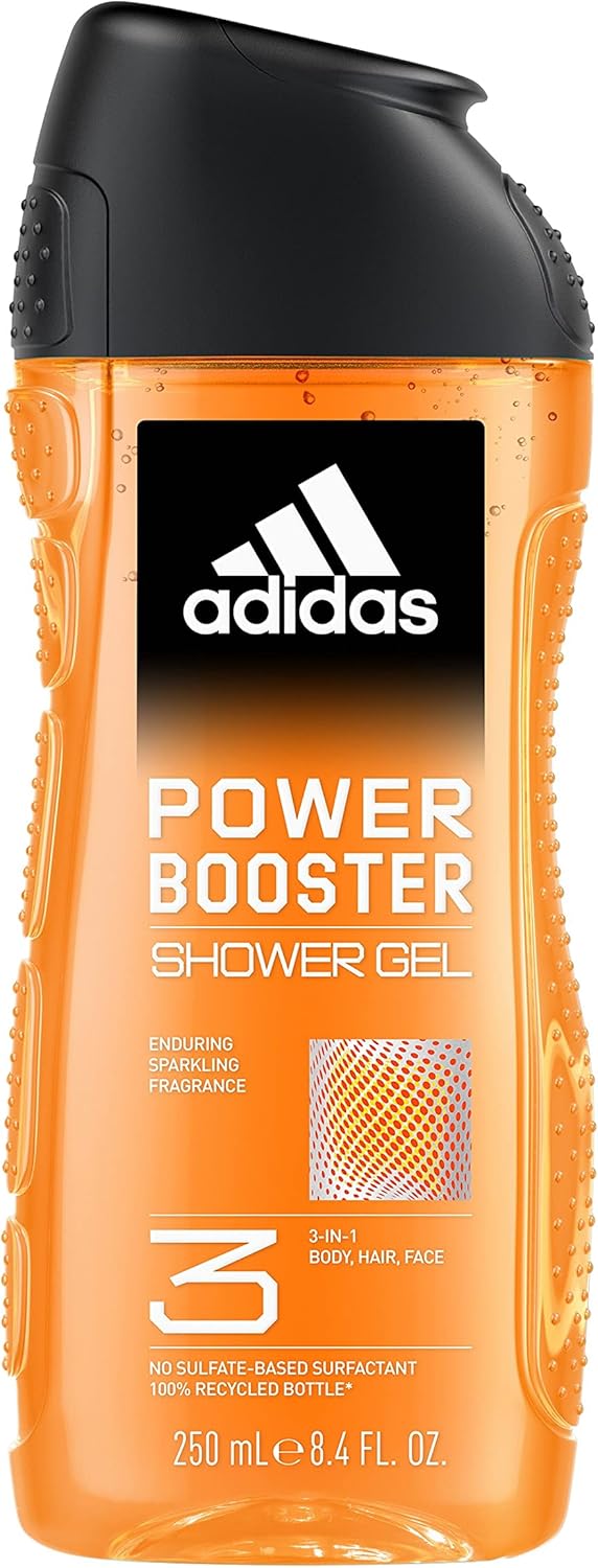 Picture of Adidas 3in1 Power Booster Shower Gel for Men 250ml | Spain