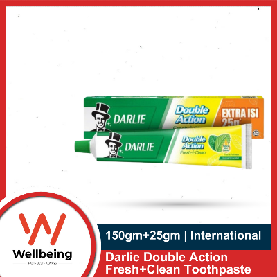 Picture of Darlie Double Action Fresh+Clean Toothpaste 150gm+25gm Extra | Thailand
