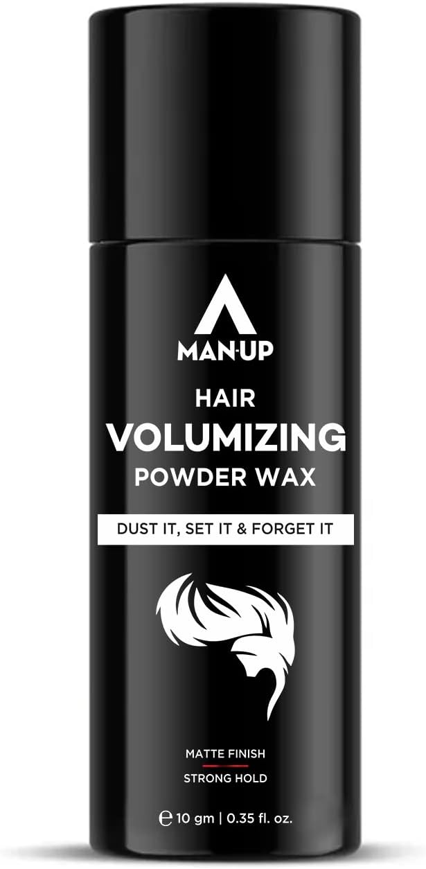 Picture of Man-Up Hair Volumizing Powder Wax For Men 10gm | | Strong Hold With Matte Finish Hair Styling | All Natural & Zero Toxin Hair Styling Powder | Vegan & Cruelty Free