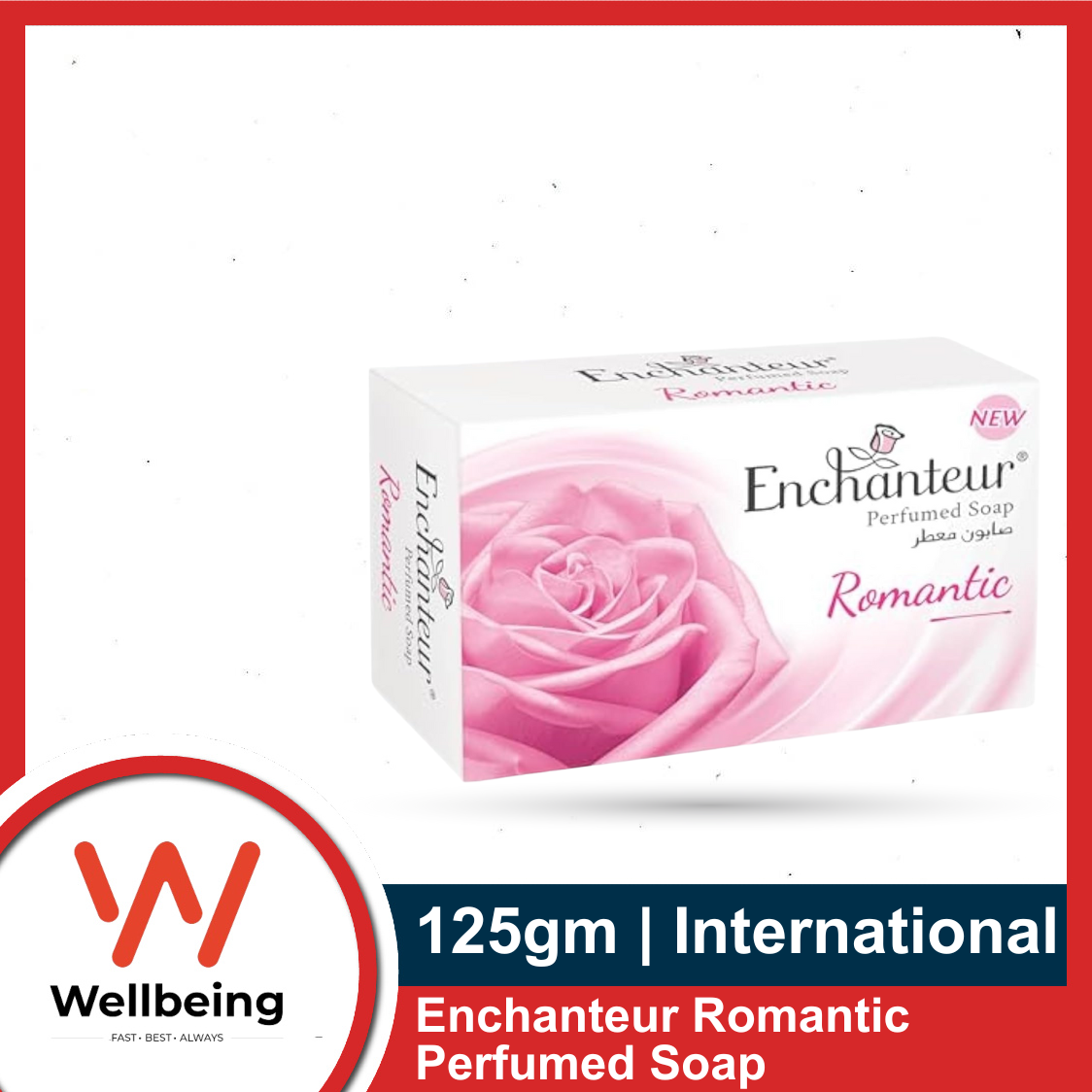 Picture of Enchanteur Romantic Perfumed Soap 125g with Roses & Jasmine extract