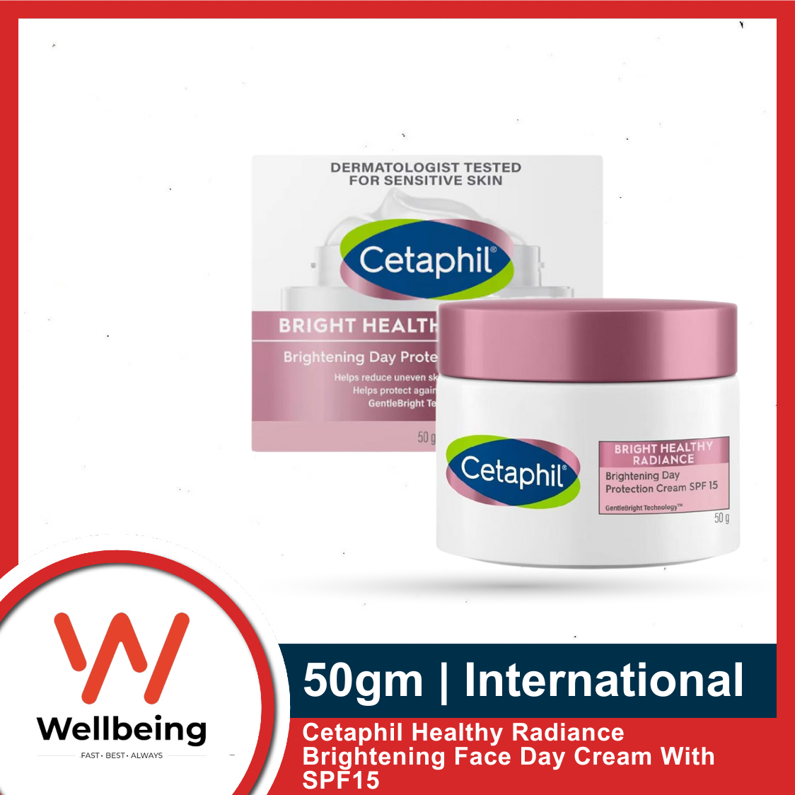 Picture of Cetaphil Healthy Radiance Brightening Face Day Cream With SPF15 50gm | India