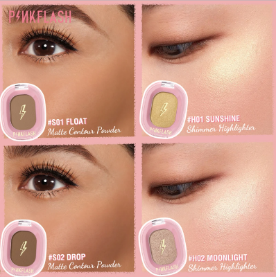 Picture of PINKFLASH SOFT PIGMENT FACE CONTOUR PF-F02 1pcs 1.5gm