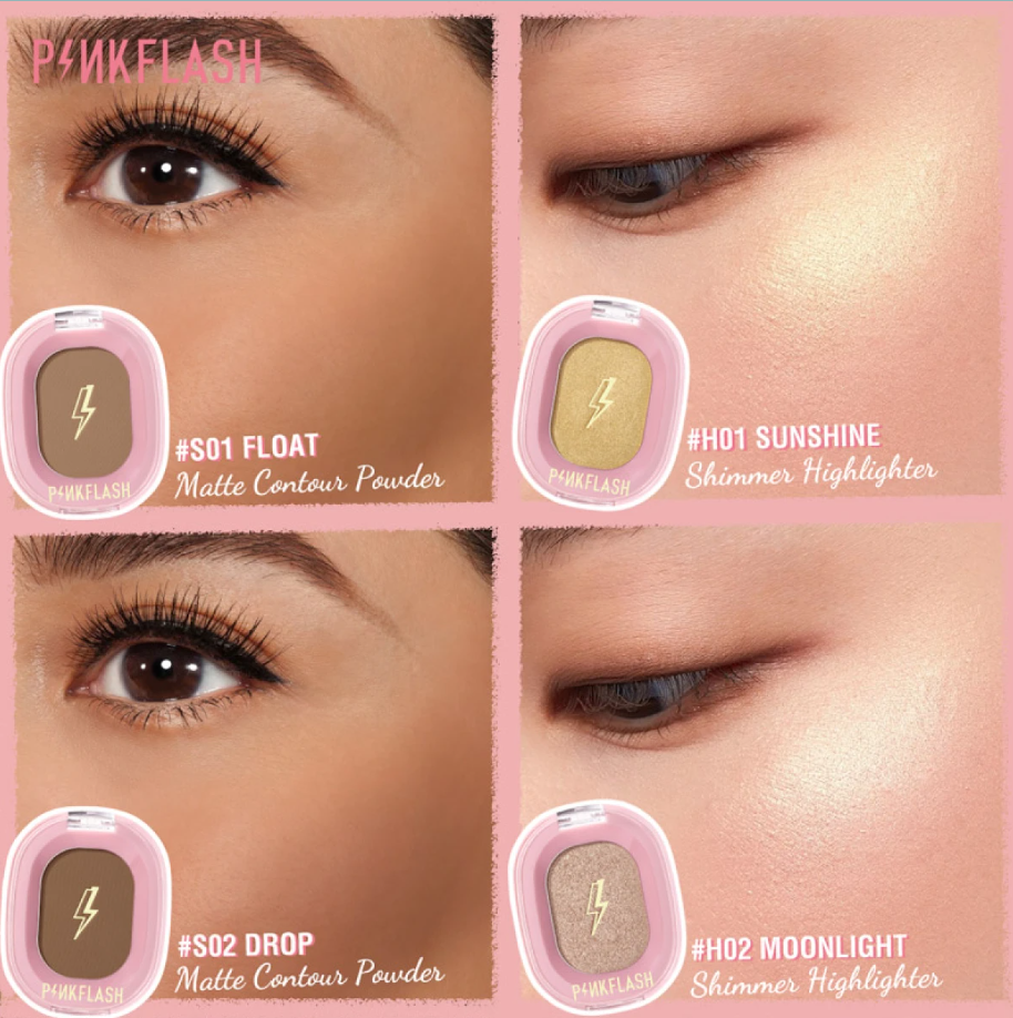 Picture of PINKFLASH SOFT PIGMENT FACE CONTOUR PF-F02 1pcs 1.5gm
