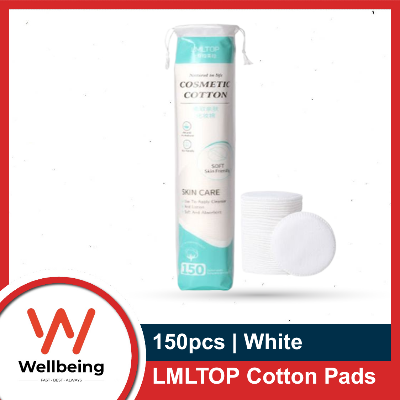 Picture of LMLTOP Cotton Pads 150pcs/ 100pcs White Makeup Remover Cotton Pads