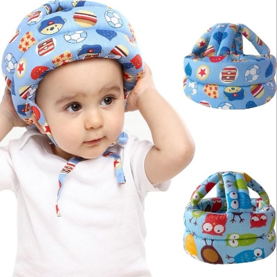 Picture of 1pcs Baby Head Protector - Baby Helmet for Crawling Walking Running - No Bumps and Soft Cushion - Adjustable Protective Cap Infant Baby Safety Headguard - Toddler Helmets for babies 6-36 months.