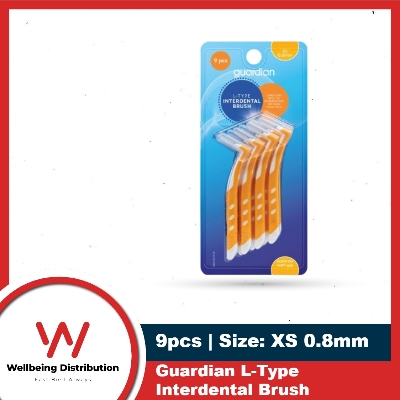 Picture of Guardian L-Type 9pcs XS 0.8mm Interdental Brush