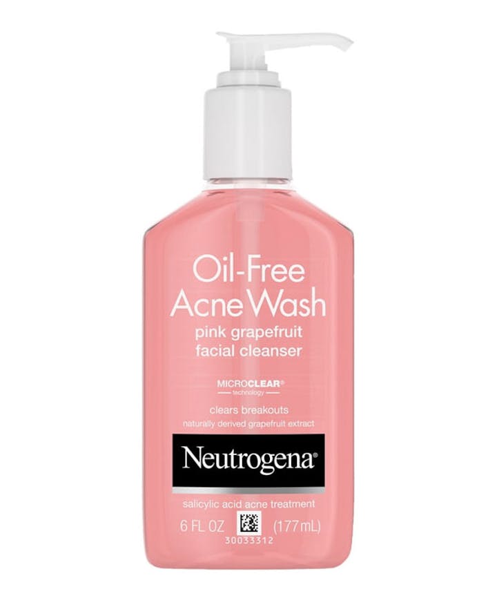 Picture of Neutrogena Oil-Free Acne Wash Pink Grapefruit Facial Cleanser 177ml | International
