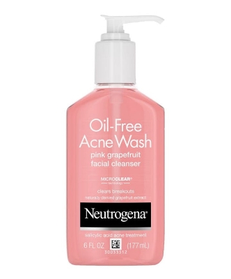 Picture of Neutrogena Oil-Free Acne Wash Pink Grapefruit Facial Cleanser 177ml | International