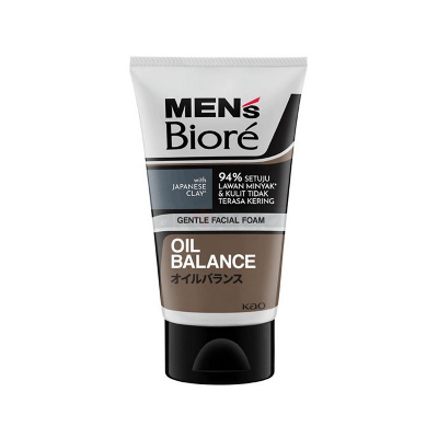Picture of Men's Biore Oil Balance Gentle Facial Foam With Japanese Clay 100gm | Indonesia