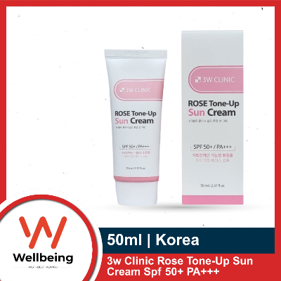 Picture of 3w Clinic Rose Tone-Up Sun Cream Spf 50+ PA+++ 70ml | Korea