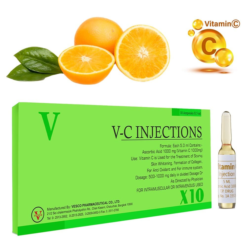 Picture of VC Vitamin C Injections 500mg 10pcs Set