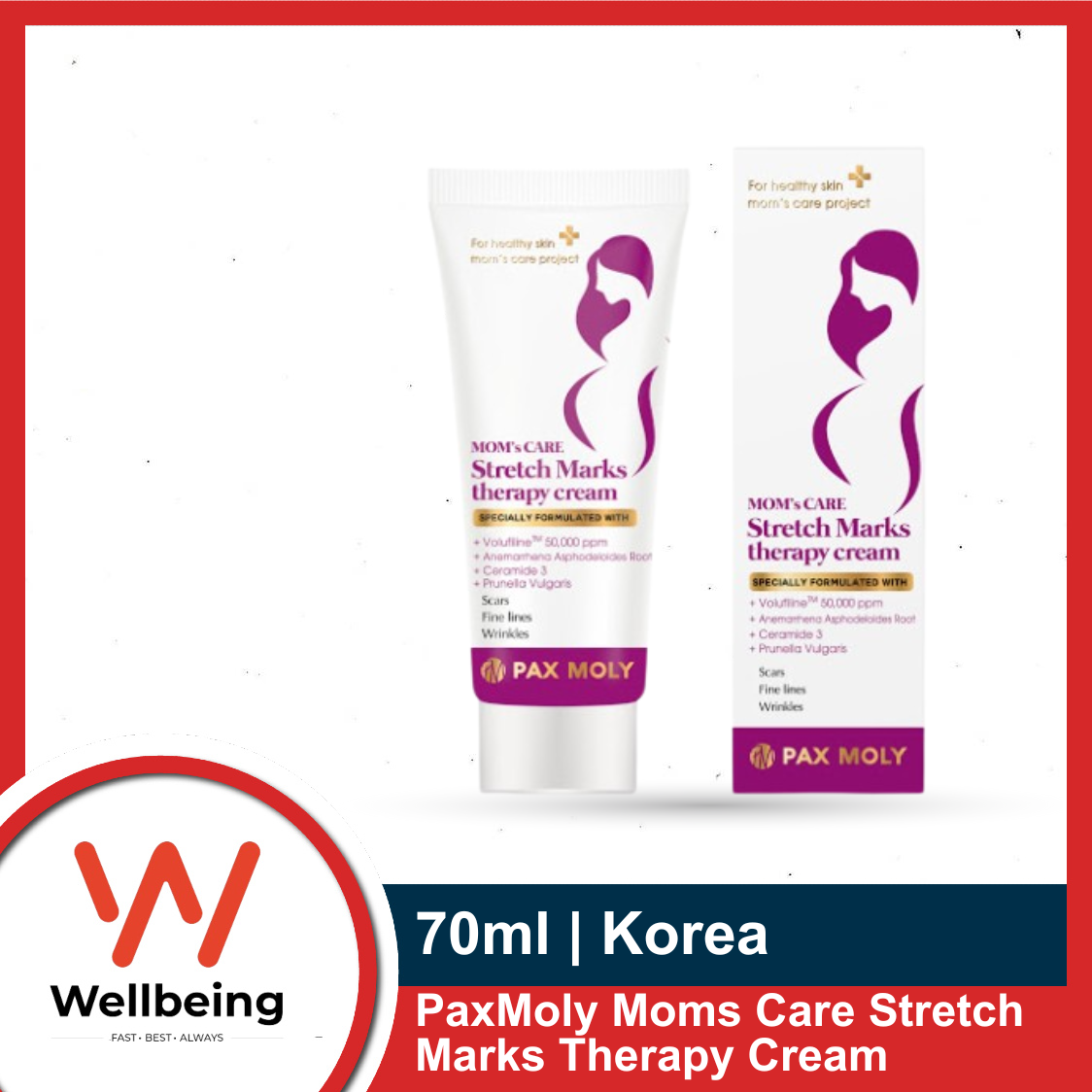 Picture of Pax Moly Mom’s Care Stretch Mark Cream 70ml