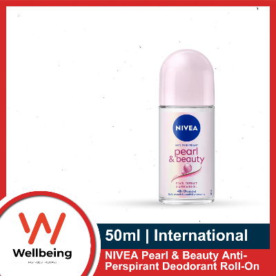 Picture of NIVEA Pearl & Beauty Anti-Perspirant Deodorant Roll-On 25ml/ 50ml | Fresh Fragrance Deodorant for Women, Roll-On Deodorant for Women, Deodorant Women's