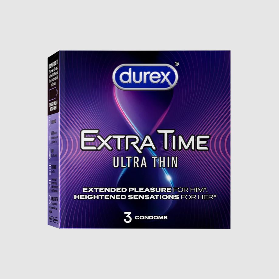 Picture of Durex Extra Time Ultra Thin Condom 10pcs / 3pcs Pack | India