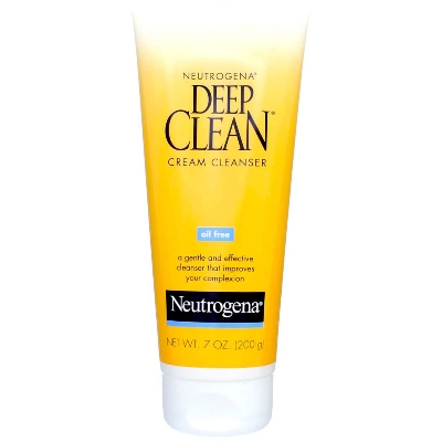 Picture of NEUTROGENA DEEP CLEAN Cream Cleanser 200ml with Beta Hydroxy Acid to Remove Dirt, Oil & Makeup, Alcohol-Free, Oil-Free & Non-Comedogenic | International