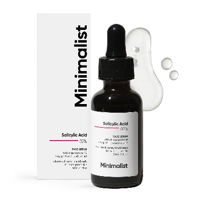Picture of Minimalist Anti-Acne 2% Salicylic Acid Face Serum 30ml for All Skin Types | Reduces Blackheads,Oiliness, Excess Oil & Bumpy Texture | BHA Based Exfoliant