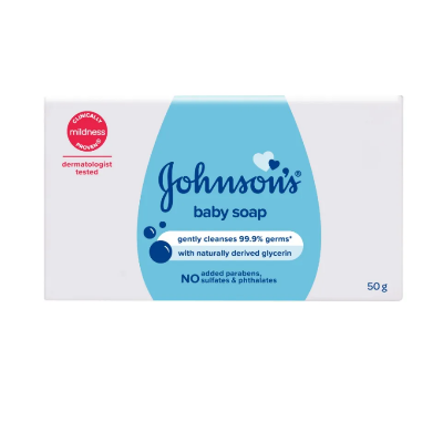Picture of Johnson's Baby Soap For Bath 50gm | India