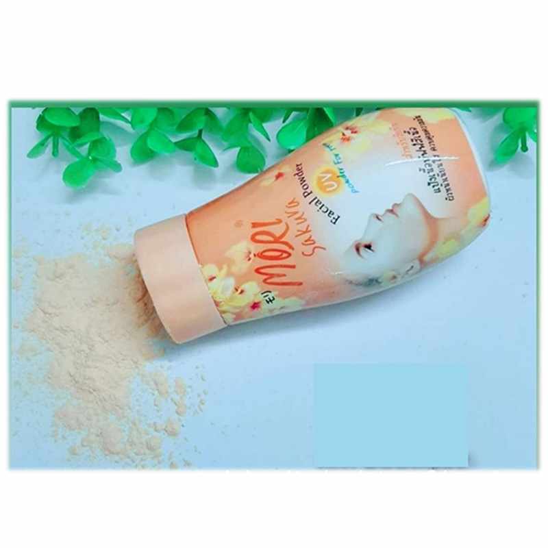 Picture of Mori Sakura Facial Powder With UV Protection 50gm Pink/ Orange | Made in Thailand