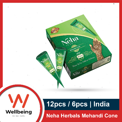 Picture of NEHA HERBALS MEHANDI CONE 12pcs / 6pcs | India