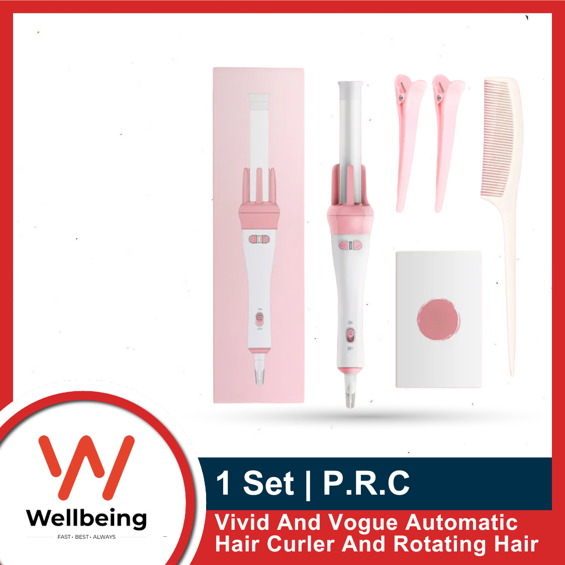 Picture of Vivid And Vogue Automatic Hair Curler And Rotating Hair