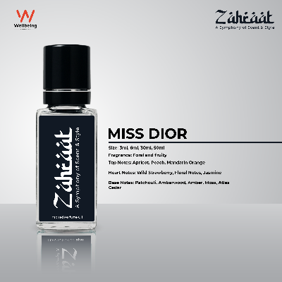 Picture of Zahraat Miss Dior Attar/Ator 3ml Long Lasting Halal Perfume Oil
