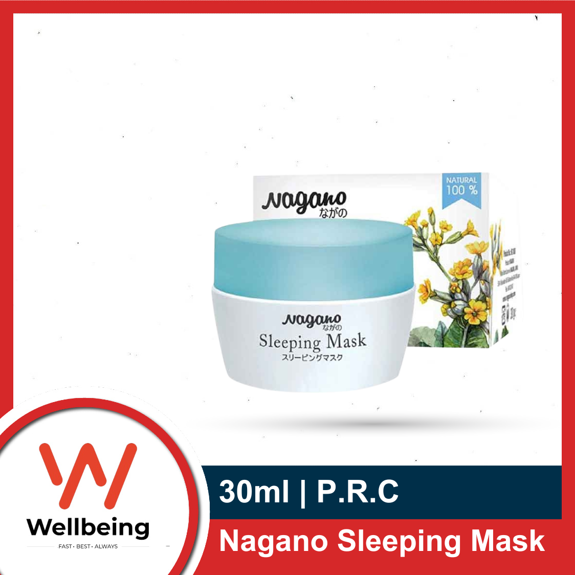Picture of Nagano Sleeping Mask 30gm