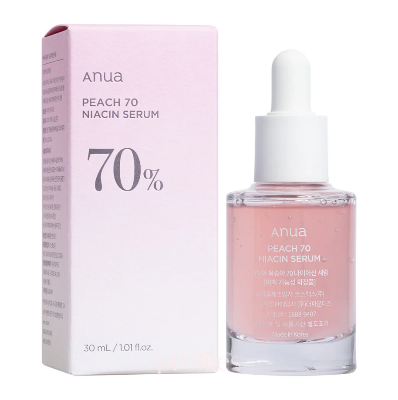 Picture of Anua Peach 70 Niacinamide Serum 30ml / brightening hydrating face serum/daily clean beauty | Korea