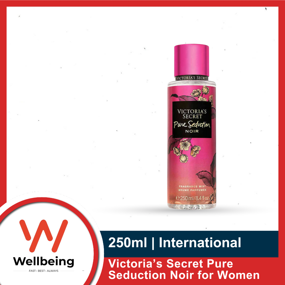 Picture of Victoria's Secret Pure Seduction Noir for Women Perfume 250ml