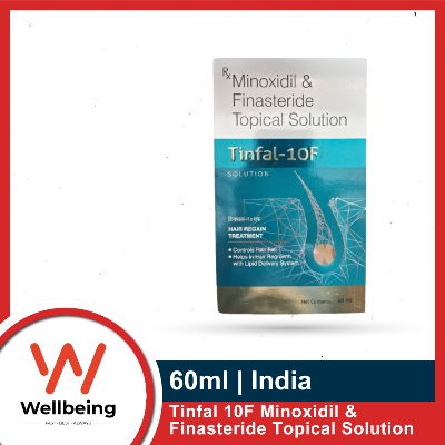 Picture of Tinfal 10F Minoxidil Solution with Finasteride Topical Solution 60ml