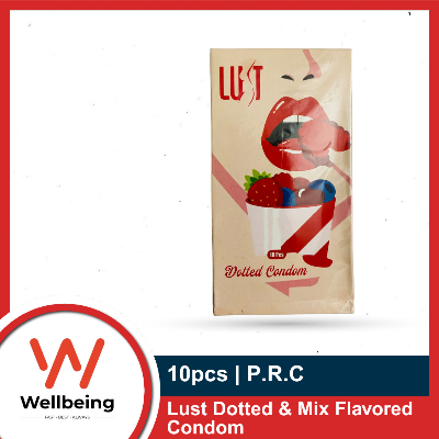 Picture of Lust Dotted & Mix Flavored Condom 10pcs Pack
