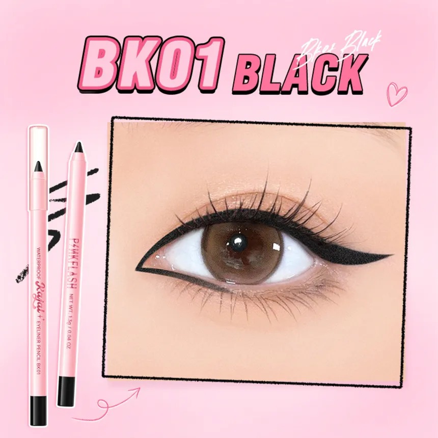 Picture of PFE34-PINKFLASH Waterproof Kajal Eyeliner Pencil 1.3gm