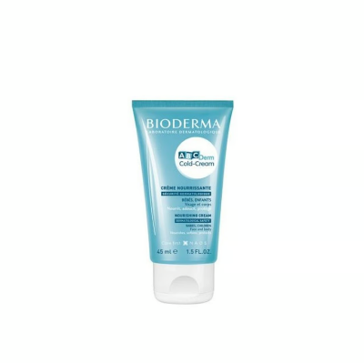 Picture of Bioderma ABCDerm Hydratant Cream for Babies, Children Face & Body 200ml/ 45ml | France