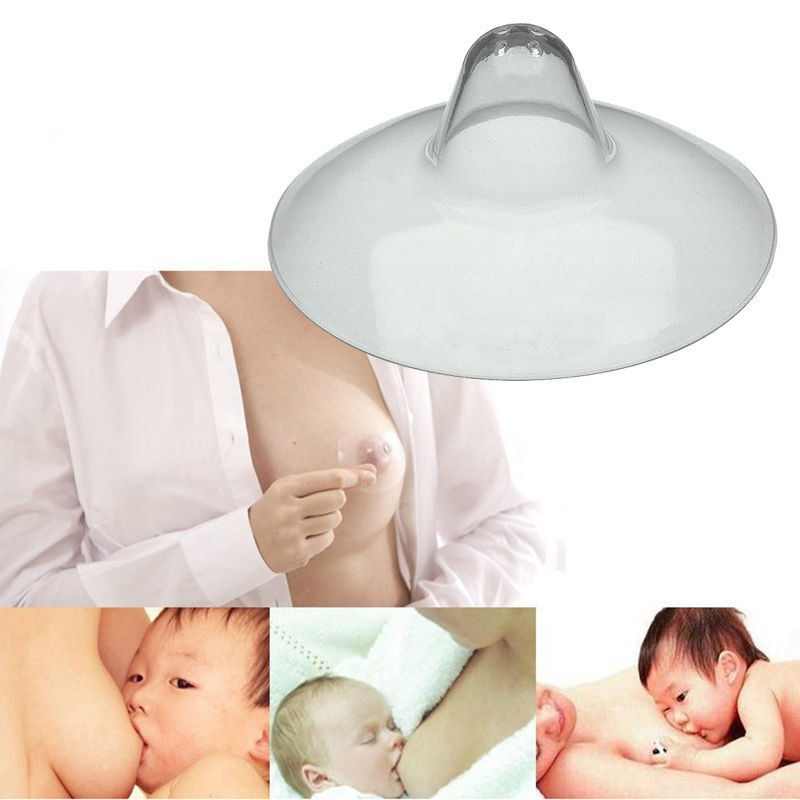 Picture of 2pcs Silicone Nipple Protectors Feeding Mothers Nipple Shields Protection Cover Breastfeeding Mother Milk Silicone Nipple