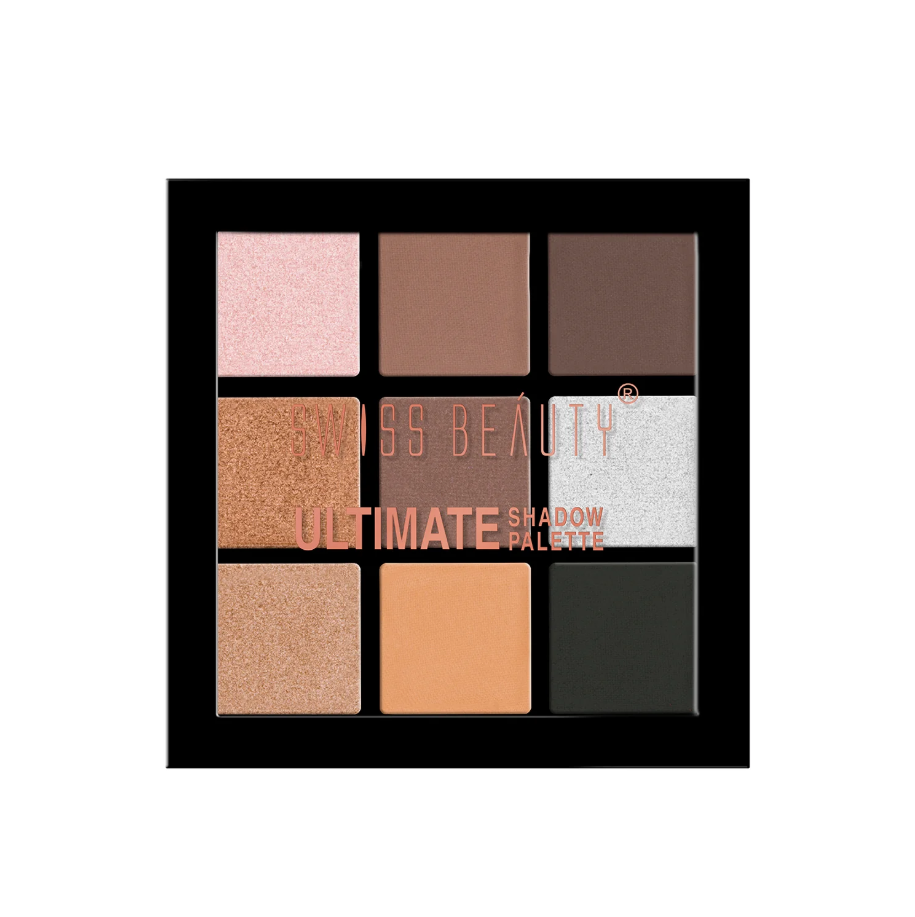 Picture of Swiss Beauty Ultimate Eyeshadow Palette 9 Color 6gm Palette | Shade 01-08