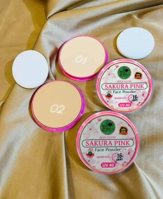 Picture of Bio Active Sakura Pink Face Powder 16gm | Shade 1